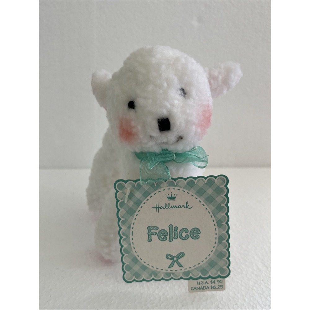 Hallmark Felice the Lamb Vintage Plush‎ NEW With Tags